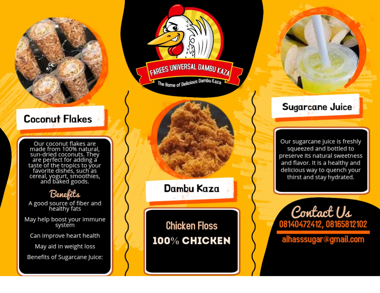 Sleek Restaurant Menu Flyer